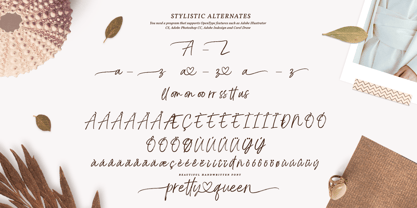 Pretty Queen Font Poster 9