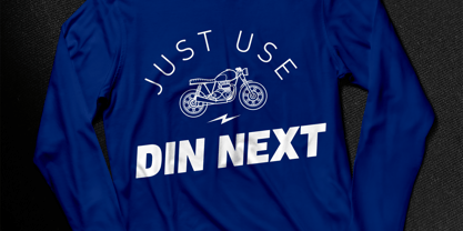 DIN Next Font Poster 5