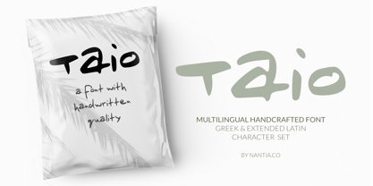 Taio Font Poster 9