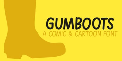 Gumboots Font Poster 1