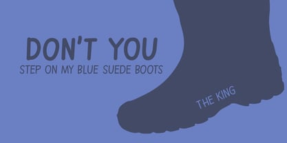 Gumboots Font Poster 4