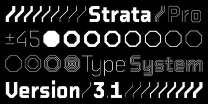 BB Strata (Pro) Font Poster 1