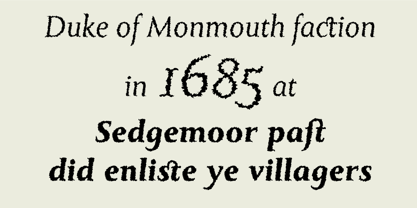 Monkton Aged Font Poster 5