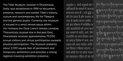 Tibet Museum Font Poster 4