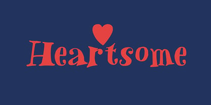 Heartsome Font Poster 1