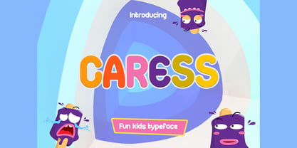 Caress Font Poster 1