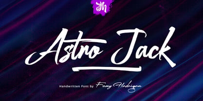 Astro Jack Font Poster 1