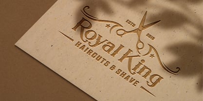 Royal King Font Poster 7