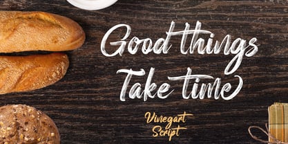 Vinegart Font Poster 5