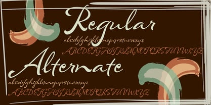 P22 Chai Tea Font Poster 3