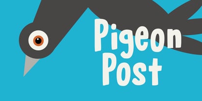 Pigeon Post Font Poster 1