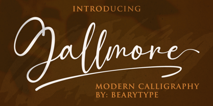 Gallmore Font Poster 1