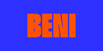 Beni Font Poster 1