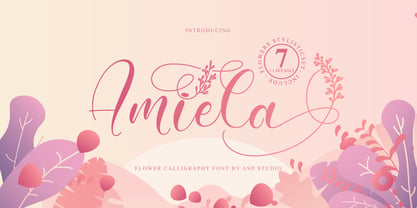 Amiela Font Poster 1