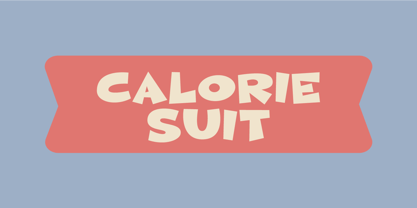 Calorie Suit Fuente Póster 1