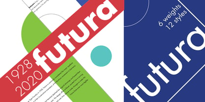 Futura Font Poster 1