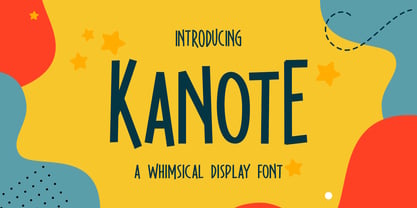 Kanote Font Poster 1