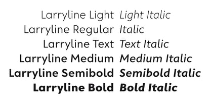 Larryline Font | Webfont & Desktop | MyFonts