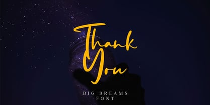 Big Dreams Font Poster 7