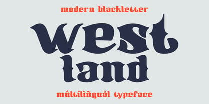 Westland Font Poster 1