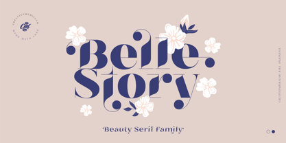 Belle Story Font Poster 1