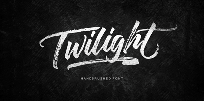 Twilight Script Font Poster 1