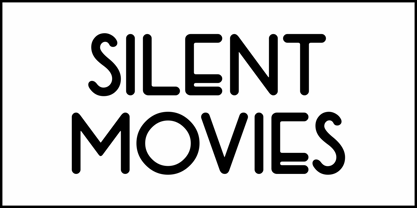 Silent Movies JNL Font Poster 2