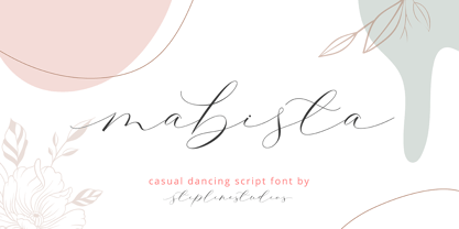 Mabista Script Font Poster 1