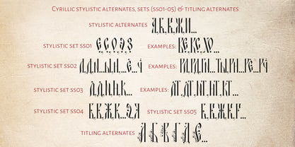 Patmos Serif Font Poster 7