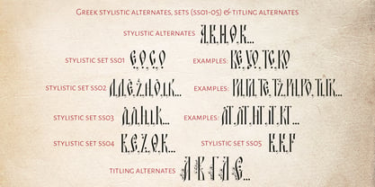 Patmos Serif Font Poster 6