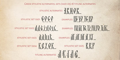 Patmos Serif Fuente Póster 6