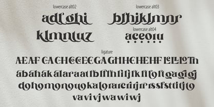 Catellos Font Poster 12