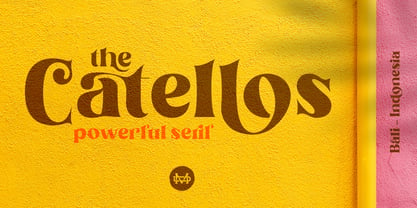 Catellos Font Poster 1