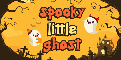 Spooky Hill Font Poster 2