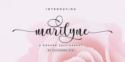 Marilyne Font Poster 1