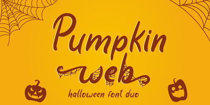 Pumpkin Web Font Poster 1