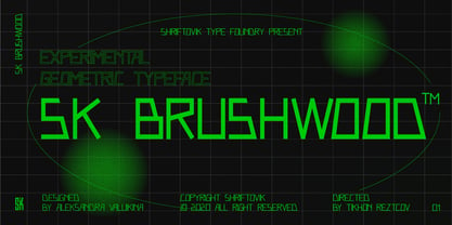 SK Brushwood Font Poster 1