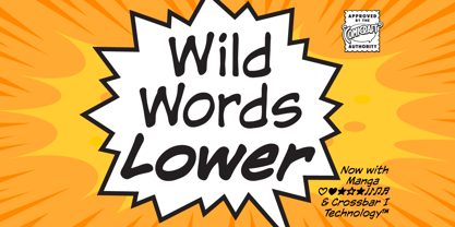 WildWords Lower Font Poster 1