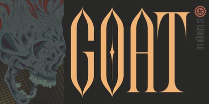 Goat Font Poster 1