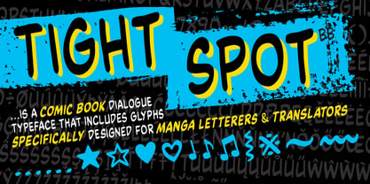 Tight Spot – Blambot Comic Fonts & Lettering