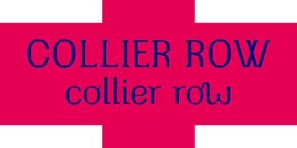 Suburban Collier Font Poster 8