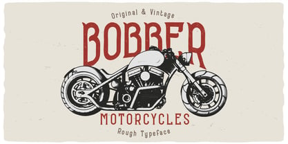 Bobber Motorcycles Fuente Póster 3