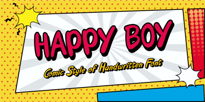 Happy Boy Font Poster 1