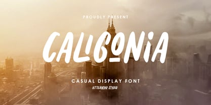 Caligonia Font Poster 1