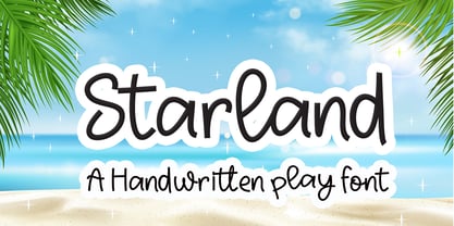 Starland Font Poster 1