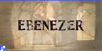 Ebenezer Font Poster 1