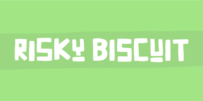 Risky Biscuit Font Poster 1