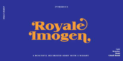 Royale Imogen Font Poster 1