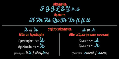 Joyscript Two Font Poster 2