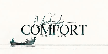 Madjestic Comfort Script Font Poster 1
